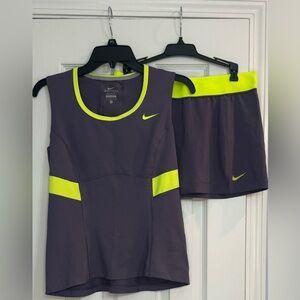 Nike Sports Top and Skirt